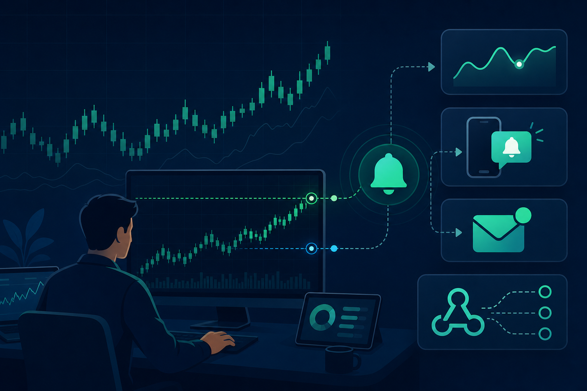 Price Alerts for Trading: A Practical Workflow for Levels, Notifications, and Webhooks