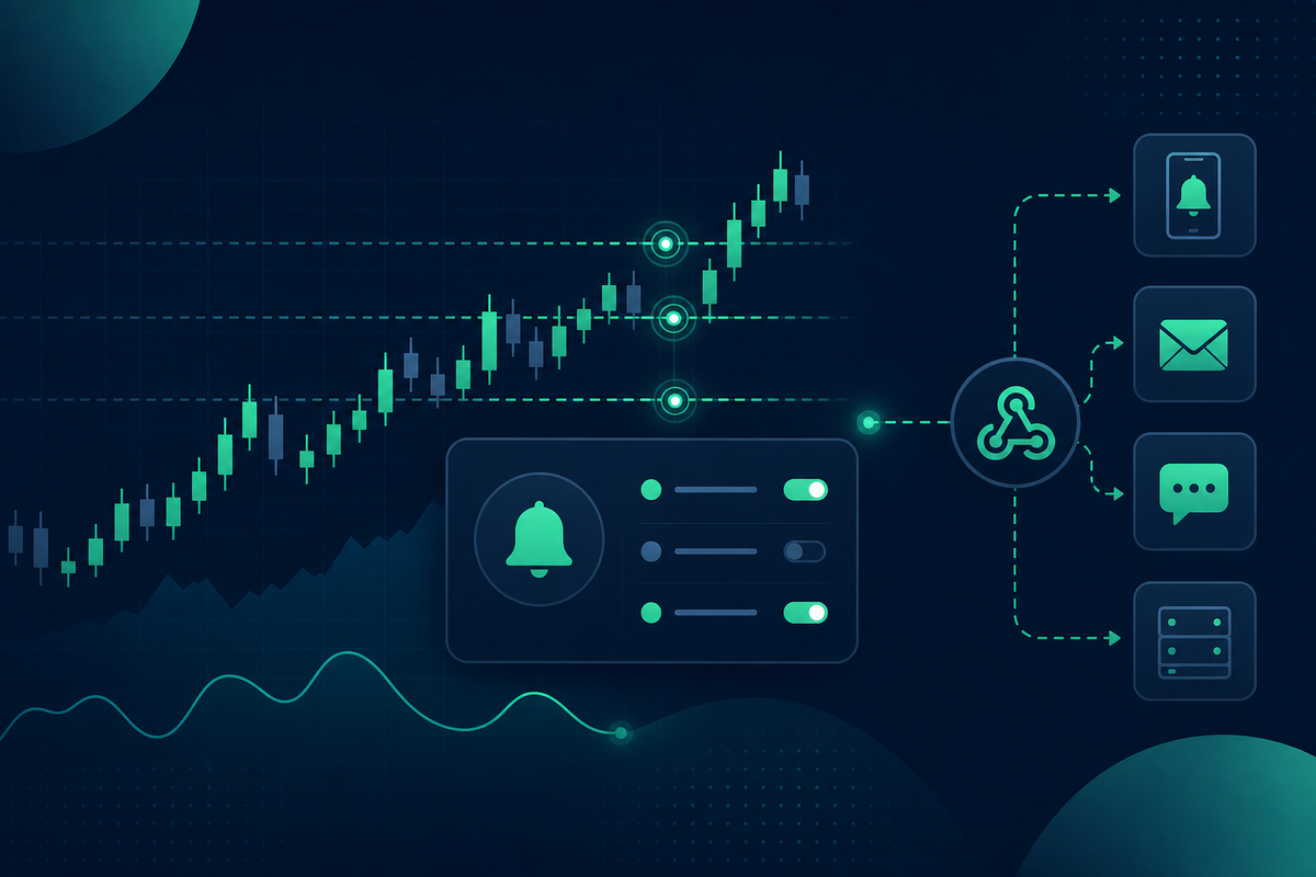 Price Alerts for Trading: How to Structure Levels, Notifications, and Webhooks